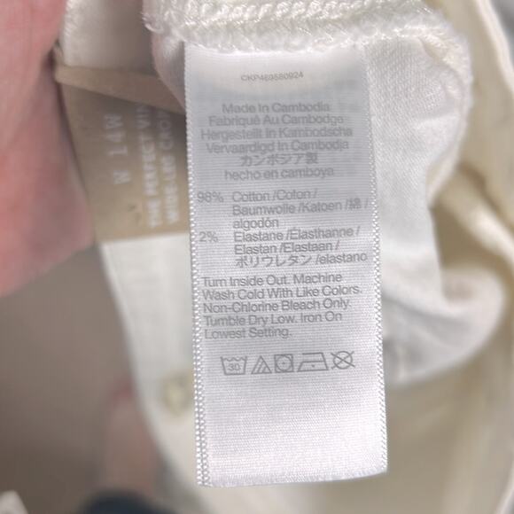 NWT Madewell The Plus Perfect Vintage Wide-Leg Crop Jean - Picture 9 of 12